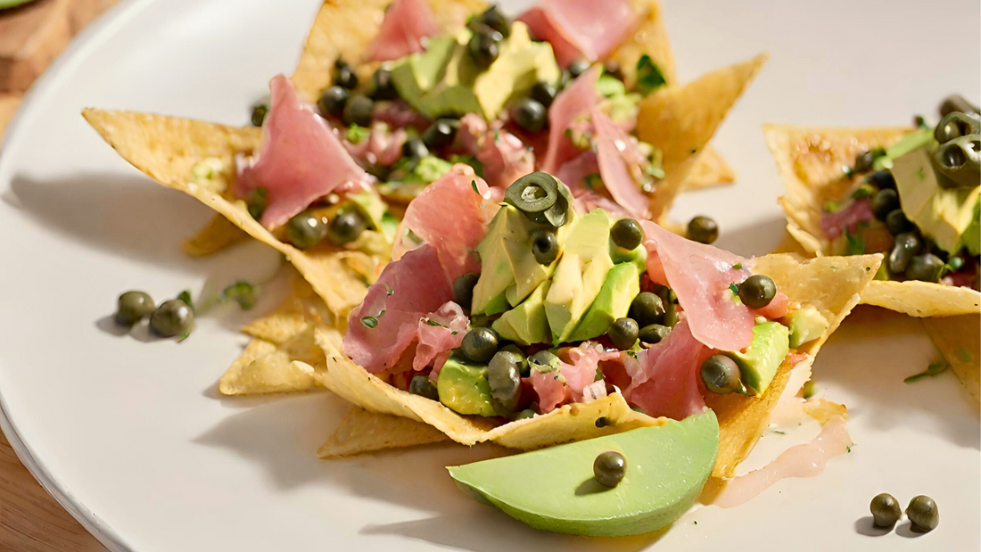 Nachos Migapan con Tartar de Atún